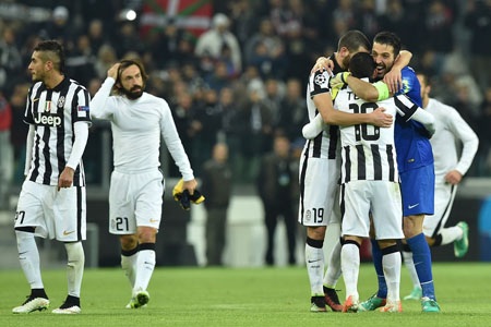 Cầm chân Atletico, Juventus giành vé đi tiếp - 1 Juventus đã đi tiếp sau trận hòa trước Atletico Madrid