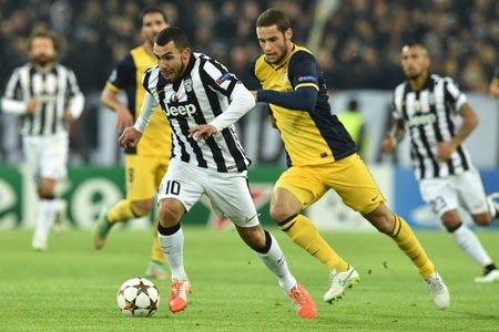 Cầm chân Atletico, Juventus giành vé đi tiếp - 2 Lối chơi của Juventus vẫn thiếu thuyết phục