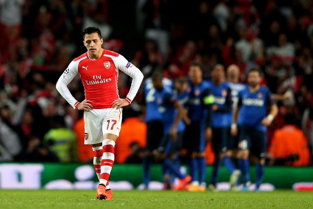 Arsenal thất bại: Cú ngã… quen thuộc - 1 Arsenal thất
bại toàn diện trước Monaco