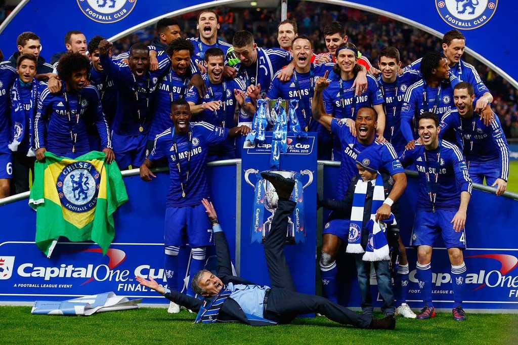 Chelsea vỡ òa đón nhận danh hiệu đầu tiên dưới thời Mourinho - 5 Đó là lý do chiến lược gia này ăn mừng “như con nít” sau khi đăng quang
