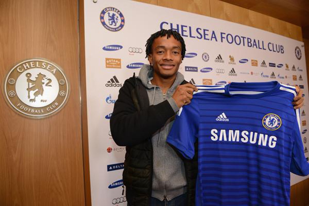 Chelsea chia tay Schurrle, ra mắt “bom tấn” Cuadrado - 1 Juan Cuadrado chính thức ra mắt Chelsea