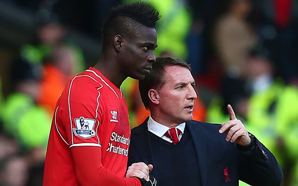 Balotelli tự ý từ chối đá trận gặp Arsenal - 1 Balotelli lại khiến HLV Brendan Rodgers thất vọng