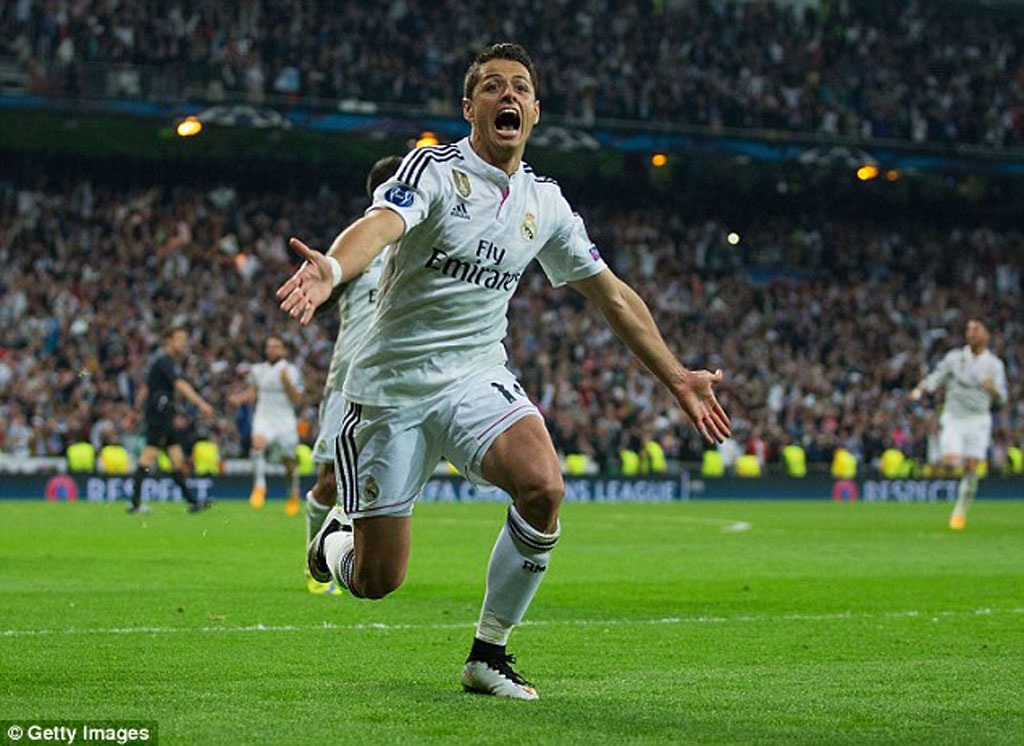 Real Madrid đối xử phũ phàng với Chicharito - 1 Real Madrid không vung tiền mua đứt Chicharito
