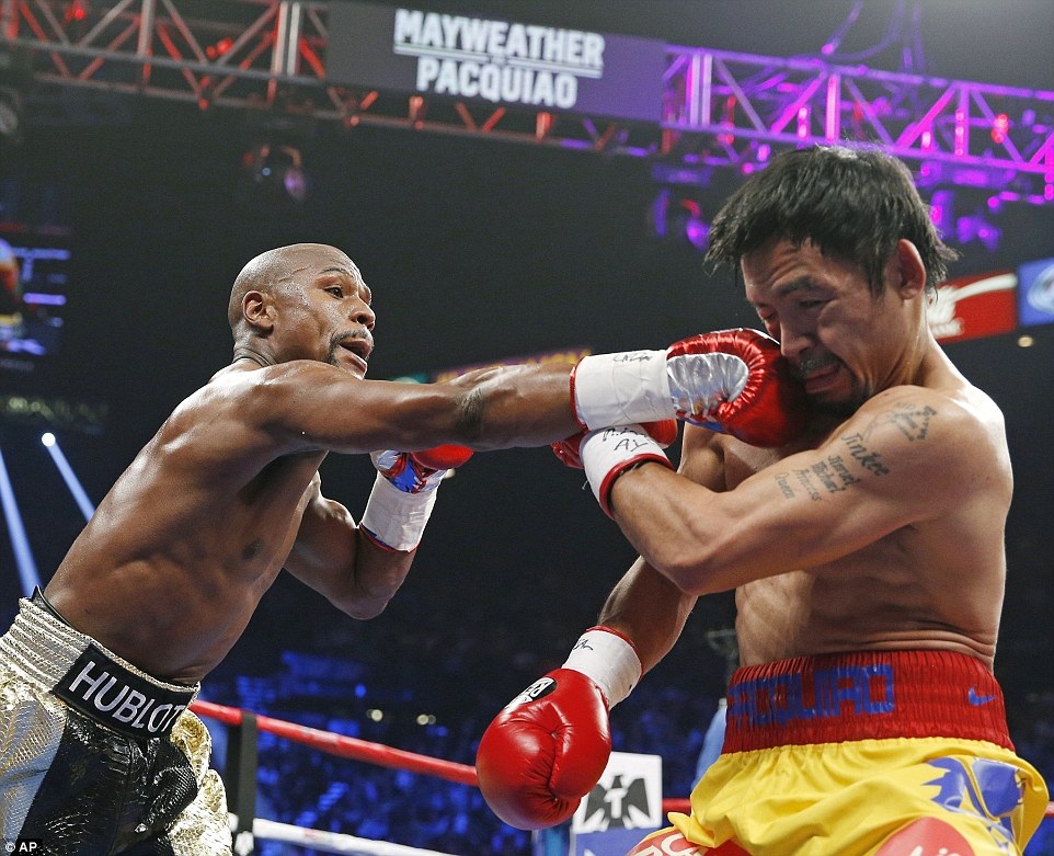Một “cú jab”
của Mayweather với Pacquiao