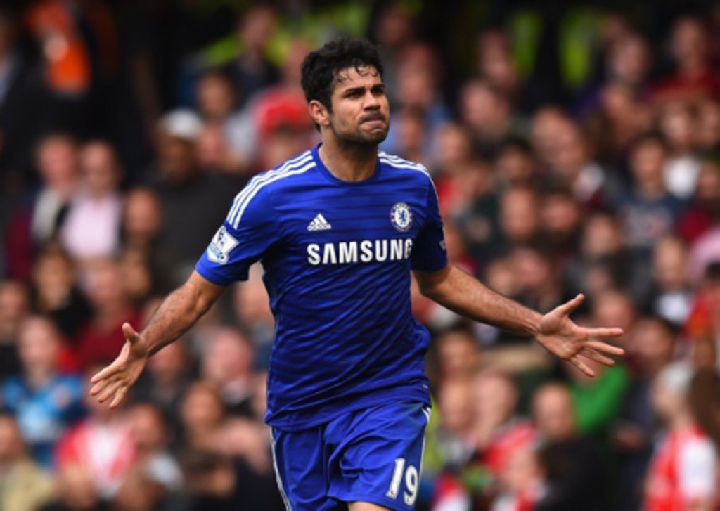 Đội hình “khủng” kết hợp giữa Chelsea và MU - 3 Diego Costa
thi đấu thành công trong mùa đầu tiên khoác áo Chelsea