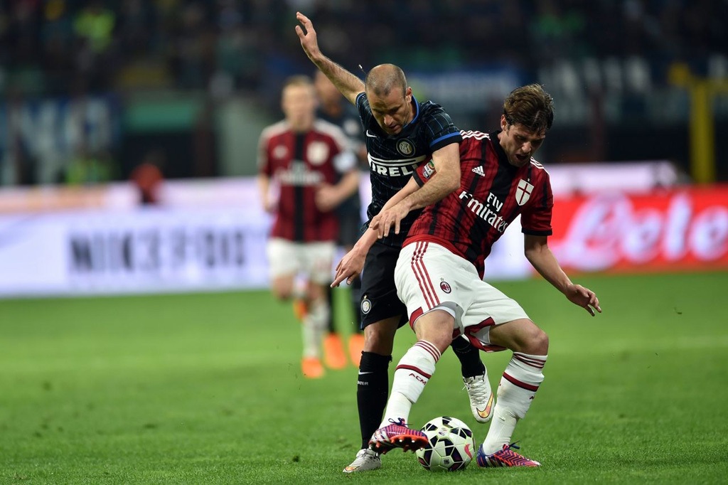 Inter chia điểm cùng AC Milan ở trận derby kịch tính - 1 Inter chia
điểm tiếc nuối với AC Milan