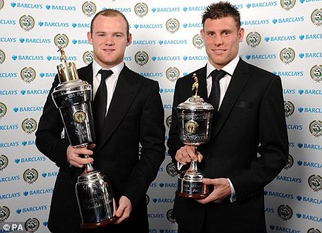 Giải cầu thủ xuất sắc nhất Premier League: MU là số 1 - 1 Wayne Rooney, cầu thủ cuối cùng của MU nhận giải Cầu thủ xuất sắc nhất (mùa 2009/10)