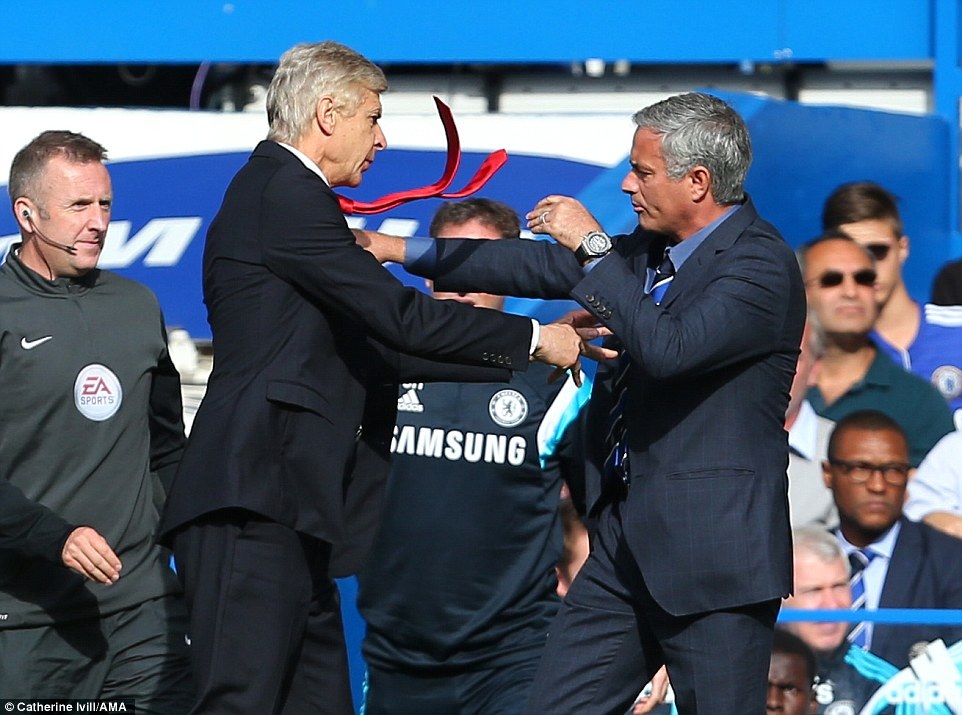 Những vấn đề quan trọng ở đại chiến Arsenal-Chelsea - 1 HLV Wenger chưa thắng Mourinho trong quá khứ
