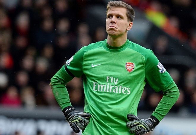 Đội hình tệ nhất Premier League 2014/15 - 1 Szczęsny
gây thất vọng lớn ở Arsenal