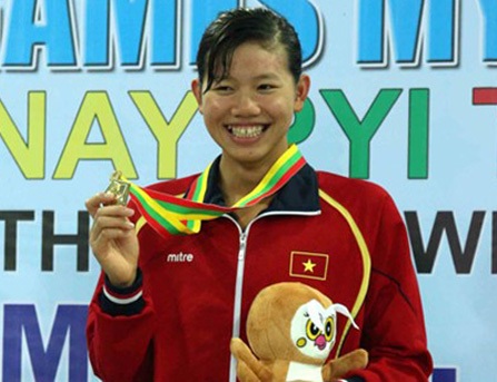 Ánh Viên là VĐV nước ngoài xuất sắc nhất SEA Games 28 - 1 Ánh Viên được bầu là VĐV nước ngoài xuất sắc nhất SEA Games
28