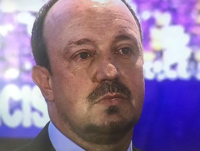 Rafa Benitez bật khóc ngày ra mắt Real Madrid - 1 HLV Rafa Benitez bật khóc trong ngày ra mắt Real Madrid