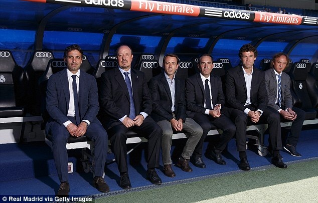 Rafa Benitez bật khóc ngày ra mắt Real Madrid - 7 Bộ sậu Ban huấn luyện của Real Madrid