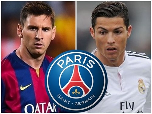 PSG nuôi
tham vọng sở hữu cả C.Ronaldo lẫn Messi
