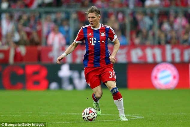 Schweinsteiger dính khá nhiều chấn thương những năm qua