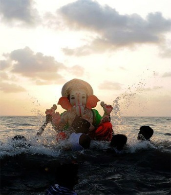 Độc đáo lễ hội tượng thần Ganesh Chaturthi ở Ấn Độ - 5 Độc đáo lễ hội tượng thần Ganesh Chaturthi ở Ấn Độ
