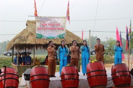 Bài Chòi là trò chơi dân gian độc đáo tại một số làng quê Quảng Trị