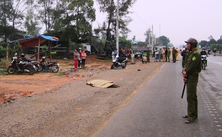 Lực lượng chức năng đang tiếp tục điều tra, xác định danh tính nạn nhân