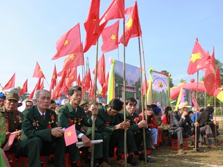 Nhiều cựu chiến binh đã góp một phần công sức tạo nên chiến thắng lẫy lừng, giải phóng quê hương