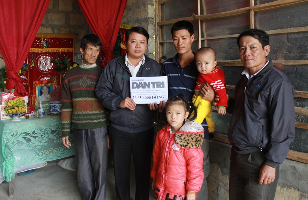 Vợ mất sớm, để lại cho anh Điểu một mình nuôi hai đứa con thơ dại