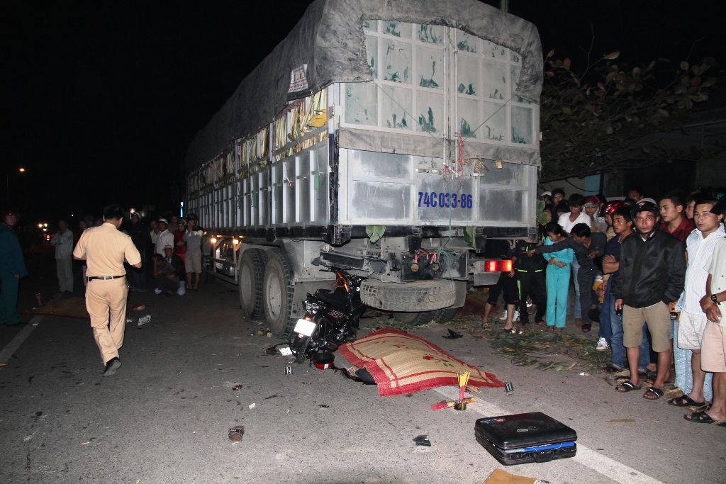 Hiện trường vụ tai nạn