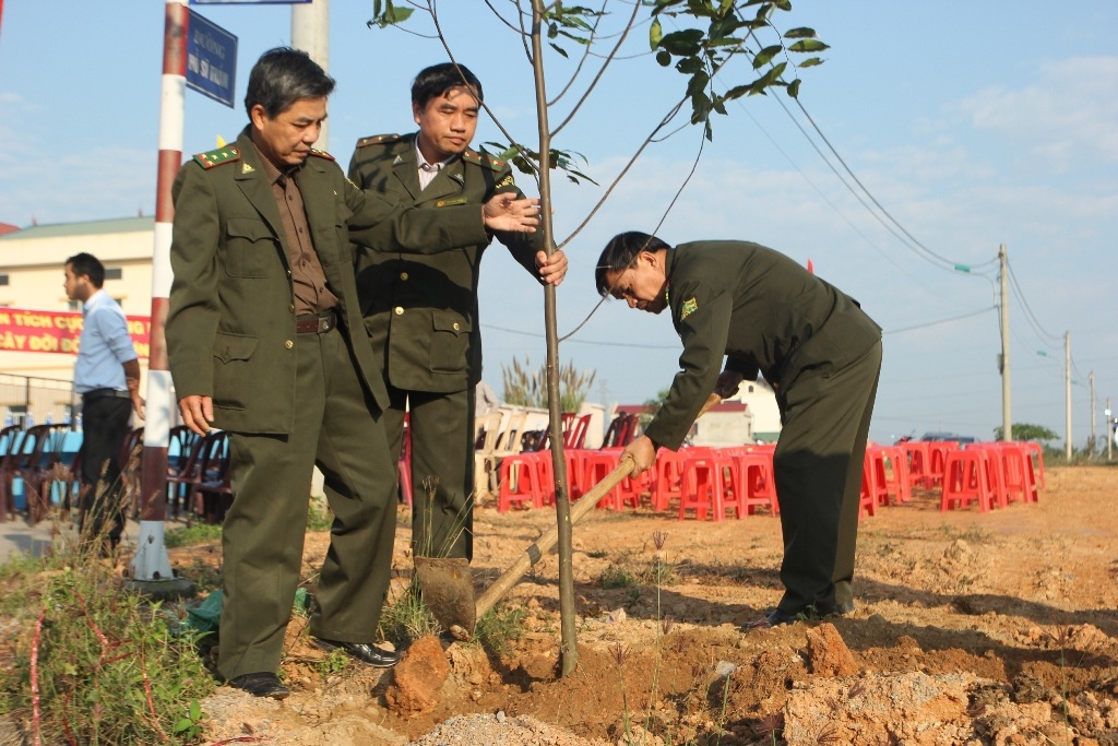Gần 500 cán bộ, công chức tham gia Tết trồng cây đầu Xuân - 2 Dịp đầu Xuân, một số tuyến phố, khu đô thị sẽ được trồng mới khoảng hơn 400 cây xanh
