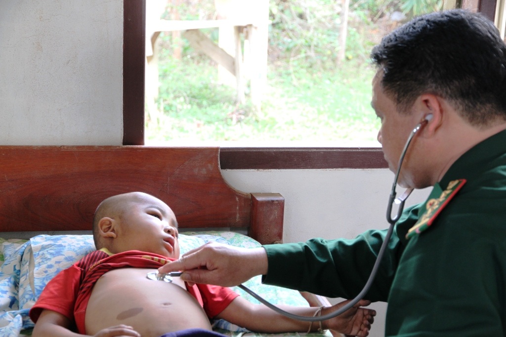 Vườn thuốc của Đồn Sen Bụt với những loại cây có thể chữa được các bệnh đơn giản