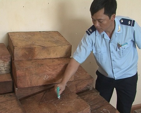 Phát hiện nhiều vụ vận chuyển hàng lậu với giá trị lớn - 1 Cơ quan chức năng tỉnh Quảng Trị đang hoàn tất hồ sơ xử lý số hàng lậu vừa thu giữ.