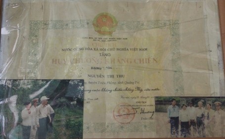 Những đóng góp của bà Thu đối với cách mạng được Đảng và Nhà nước ghi nhận