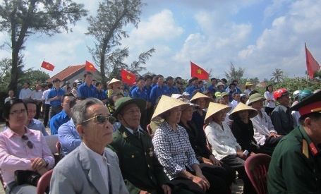 Xây dựng bia tưởng niệm tri ân các liệt sĩ từng tiếp tế đảo Cồn Cỏ