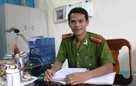 Đại úy Hải chia sẻ về những kỷ niệm đáng nhớ trong đời lính hình sự