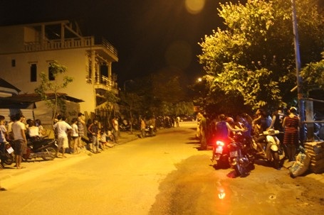 Đoạn đường đã xảy ra ẩu đả, xô xát