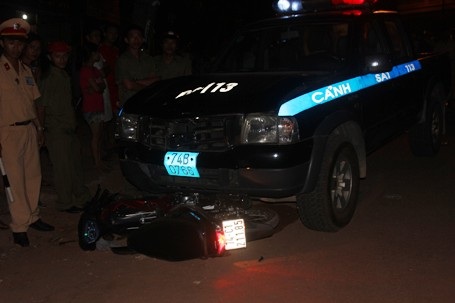 Hiện trường vụ tai nạn