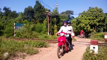 Một cụ ông bị tàu hỏa đâm tử vong - 2 Đoạn đường ngang giao cắt với đường sắt xảy ra vụ tai nạn