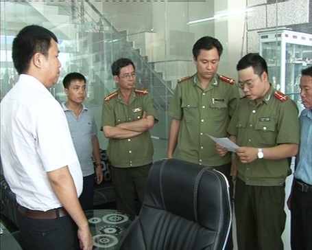 Khám xét khẩn cấp văn phòng Công ty BBG tại Quảng Trị