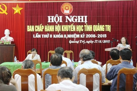 Hội nghị sơ kết công tác khuyến học 6 tháng đầu năm và triển khai nhiệm vụ 6 tháng cuối năm 2015
