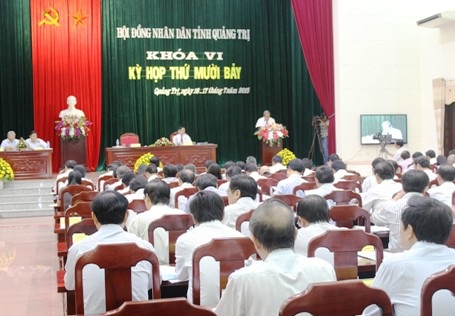 HĐND tỉnh Quảng Trị khai mạc kỳ họp thứ 17, Khóa 6