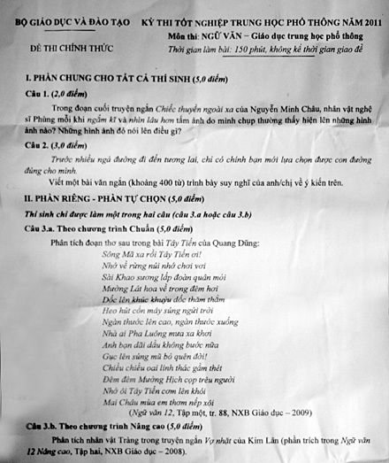 Đề Văn: Hay nhưng hơi khó với HS trung bình - 19