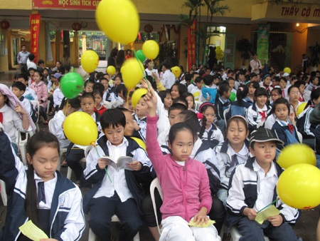 Hưởng ứng cuộc vận động “Nhà trường thân thiện, học sinh tích cực” - 1 Hưởng ứng cuộc vận động “Nhà trường thân thiện, học sinh tích cực” - 1