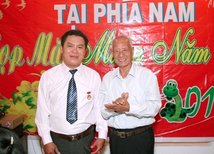 Hoa hậu Elizabeth Bích Liên chúc mừng Hội Khuyến học