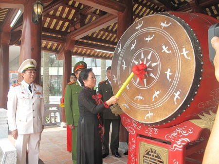 Học viện Cảnh sát nhân dân mít tinh kỷ niệm 45 năm thành lập - 8 Hồng Hạnh
