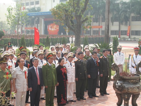 Học viện Cảnh sát nhân dân mít tinh kỷ niệm 45 năm thành lập - 7 Hồng Hạnh