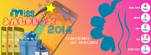 Miss Ảnh SALEbox và cơ hội nhận quà cực khủng - 1 Miss Ảnh SALEbox và cơ hội nhận quà cực khủng