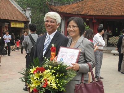 Niềm vui khi nhận được chức danh Giáo sư năm 2013