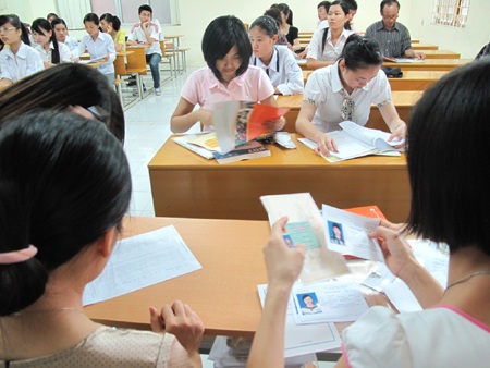 Các trường tổ chức thi riêng được xét tuyển thí sinh “3 chung” - 1 Các trường thi riêng được dùng kết quả 3 chung.