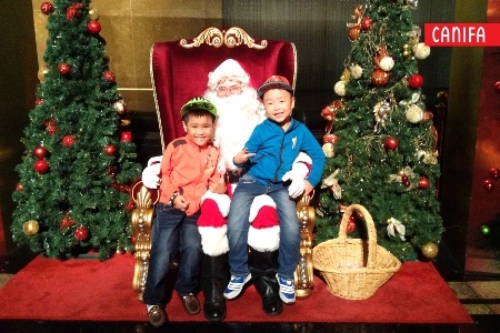 Đón giáng sinh sớm cùng ông già Noel