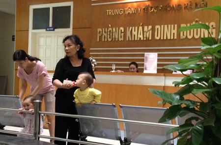 Các bà mẹ luôn tin tưởng vào sự uy tín của phòng khám dinh dưỡng