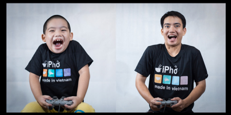 Sôi động cuộc thi ảnh Ai Giống Ai - 2 Chơi game nào!
