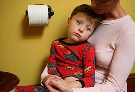 Bụng bé khỏe tết mới vui! - 2 Nhiều gia đình không còn thiết tha gì tết vì con bị tiêu chảy (Ảnh Internet)