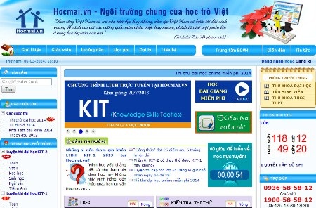“Ôn thi phải bền bỉ và liên tục” - 2 Là website học trực tuyến hàng đầu Việt Nam hiện nay với hơn 1,8 triệu thành viên, Hocmai.vn