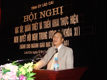 Có cơ sở để khẳng định đổi mới giáo dục sẽ thành công - 1 Bộ trưởng Bộ GD-ĐT Phạm Vũ Luận.